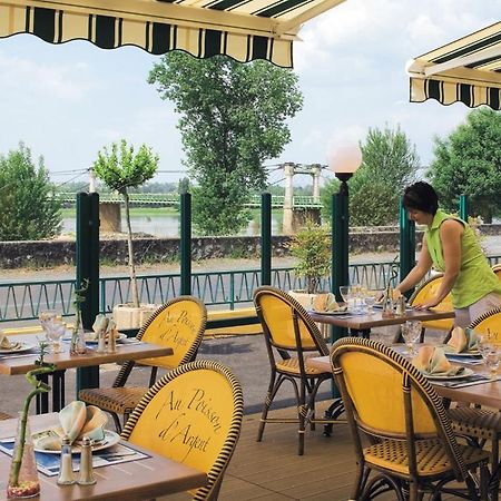 Logis Hotels - Au Poisson D'Argent - Hotel 3 Etoiles Et Restaurant Le Mesnil-en-Vallee Bagian luar foto